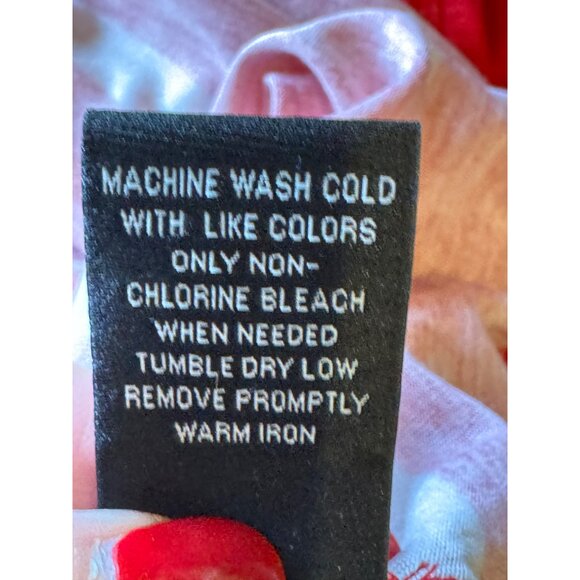 Jason Wu Target Dress Small Red Blue Striped Mesh Detail Jersey Knit Mini Preppy - Picture 10 of 10